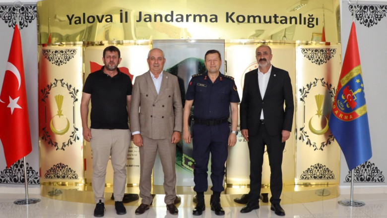 YTSO’DAN İL JANDARMA KOMUTANI ALTIN’A ZİYARET
