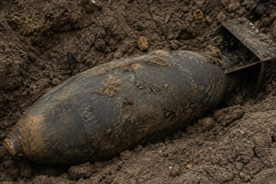 Heidenau'da II. Dünya Savaşı'ndan kalma 250 kilogramlık bomba bulundu