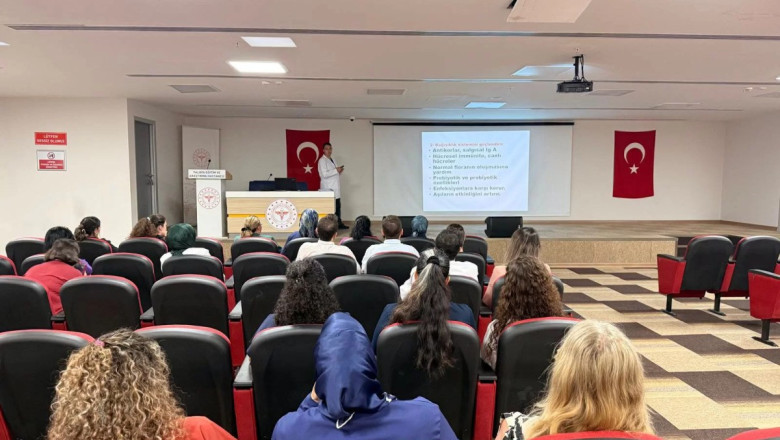 ANNE SÜTÜNÜN ÖNEMİ ANLATILDI