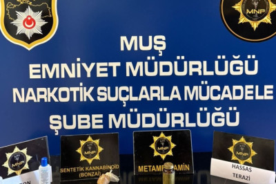 Muş'ta Uyuşturucu Operasyonu: 5 Gözaltı