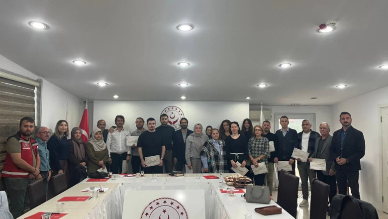 AFET PERSONELİNE EĞİTİM VERİLDİ