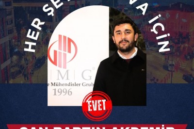 Harita Mühendisi Can Bartın Akdemir Kent Konseyine 