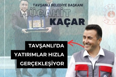 Tavşanlı’da Yatırımlar Hızla Gerçekleşiyor