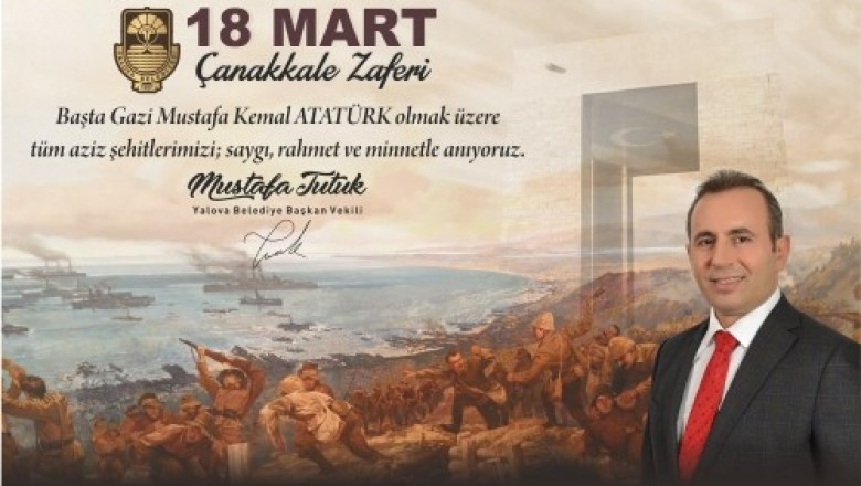 18 MART ÇANAKKALE ZAFERİ MUSTAFA TUTUK - İLAN