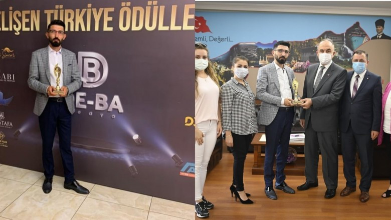 2021 GELİŞEN TÜRKİYE ÖDÜLÜ YALOVA’YA GELDİ