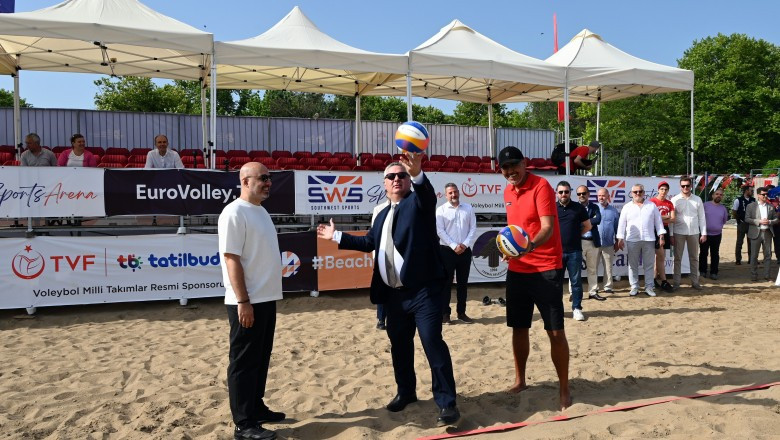 2024 CEV U22 PLAJ VOLEYBOLU AVRUPA ŞAMPİYONASI YALOVA’DA START ALDI