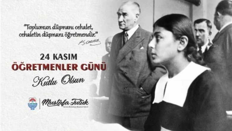 24 KASIM ÖĞRETMENLER GÜNÜ - MUSTAFA TUTUK