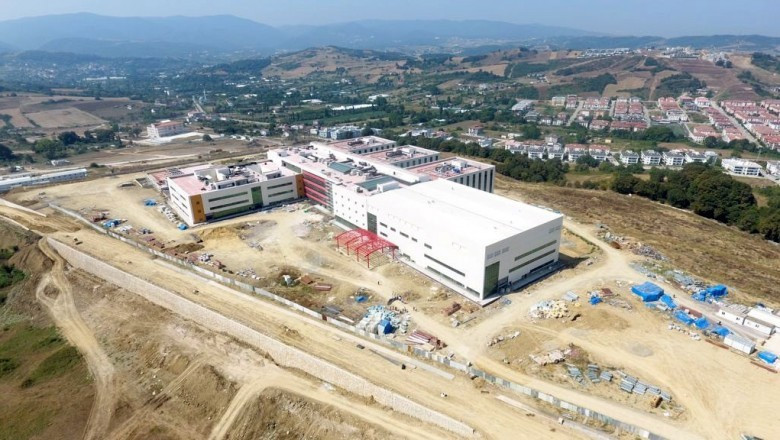 270 MİLYON TL'LİK YALOVA DEVLET HASTANESİ GÜN SAYIYOR