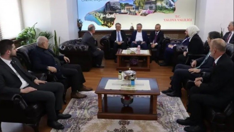 AK PARTİ GENEL BAŞKAN YARDIMCISI YAZICI YALOVA’DA