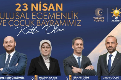 AK PARTİ YALOVA İL BAŞKANLIĞI 23 NİSAN İLANI -FREE