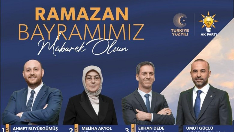 AK PARTİ YALOVA İL BAŞKANLIĞI BAYRAM İLANI