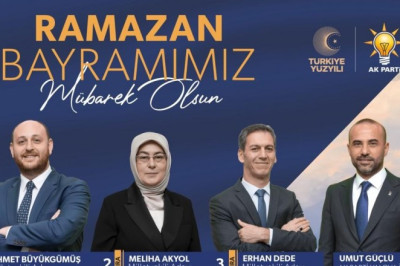 AK PARTİ YALOVA İL BAŞKANLIĞI BAYRAM İLANI