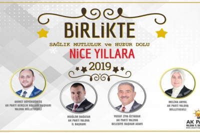 AK PARTİ YALOVA İL BAŞKANLIĞI YENİ YIL MESAJI