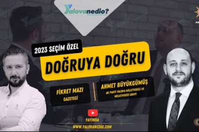 AK PARTİ YALOVA MİLLETVEKİLİ AHMET BÜYÜKGÜMÜŞ KONUĞUMUZDU..