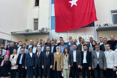 AK PARTİ'DEN 3 BELEDİYEYE ZİYARET YAPILDI