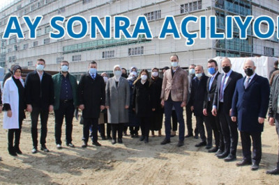 Akyol ve Bağatar hastane ve yurt inşaatını inceledi