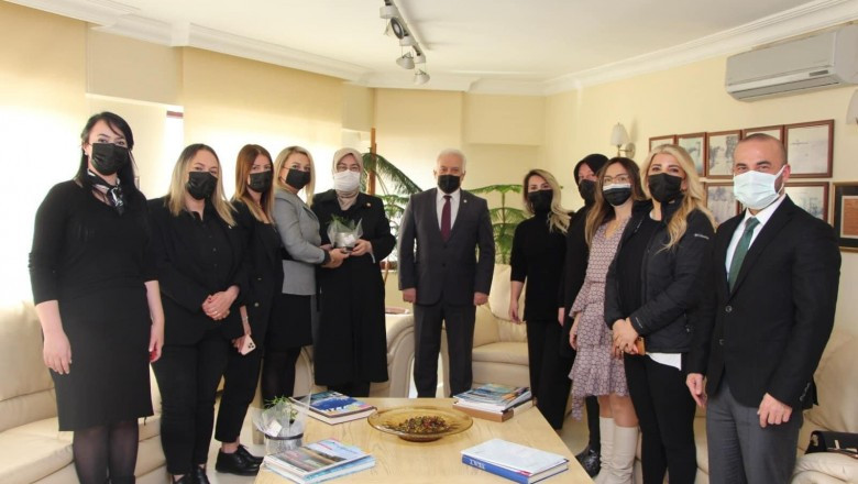 Akyol’dan Kadınlar Günü Ziyaretleri