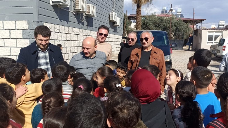 ALTINOVA BELEDİYE BAŞKANI HATAY'DA