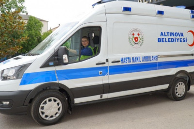 ALTINOVA BELEDİYESİNE ‘’TAM DONANIMLI AMBULANS’’ KAZANDIRILDI
