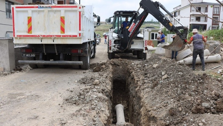 ALTYAPI ÇALIŞMALARI DEVAM EDİYOR