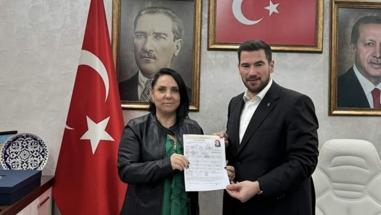 AYŞE ERTUNA AK PARTİ ÇİFTLİKKÖY BELEDİYE MECLİS ÜYELİĞİ A.ADAYLIĞI'NA BAŞVURDU