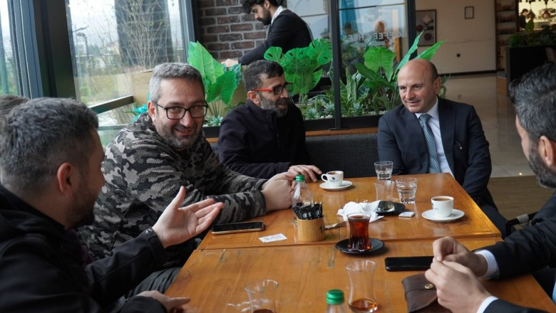 Başkan Oral Gazeteciler ile buluştu..