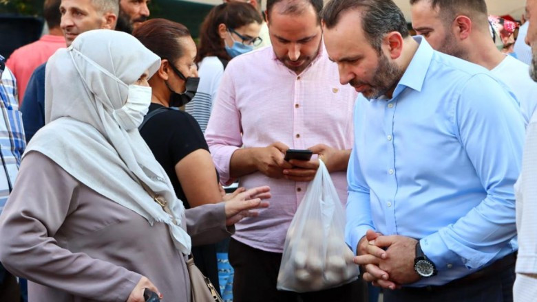 BAŞKAN VEKİLİ TUTUK 3 MAHALLEYİ ZİYARET ETTİ