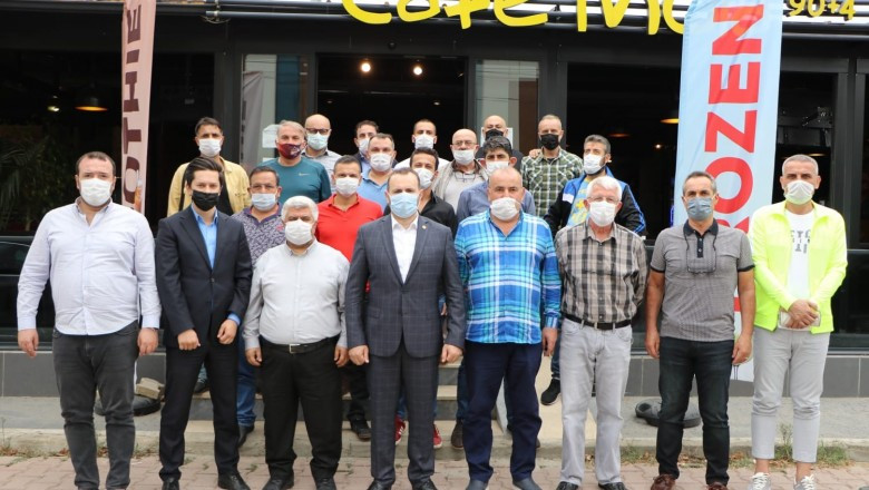 BAŞKAN VEKİLİ TUTUK SPOR ADAMLARI İLE BİR ARAYA GELDİ