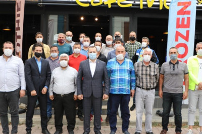 BAŞKAN VEKİLİ TUTUK SPOR ADAMLARI İLE BİR ARAYA GELDİ