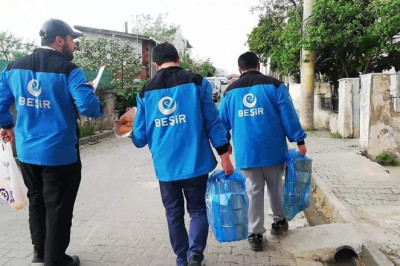 BEŞİR DERNEĞİNDEN İFTARLIK DESTEK