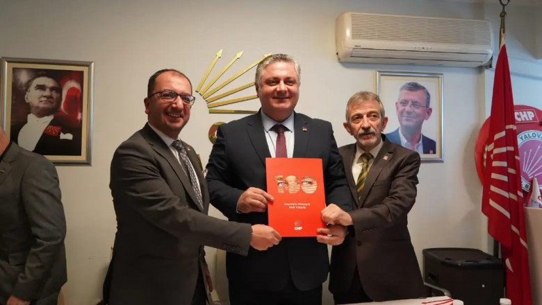 CHP Yalova Belediye Başkan Adayı Mehmet Gürel Oldu.