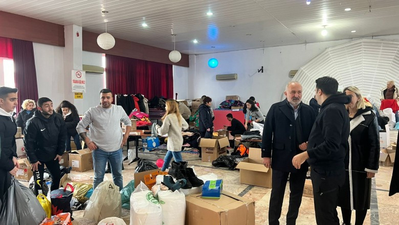 ÇİFTLİKKÖY BELEDİYESİ’NDEN YARDIM SEFERBERLİĞİ