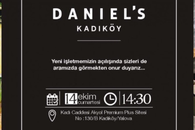 DANIELS KADIKÖY AÇILIYOR