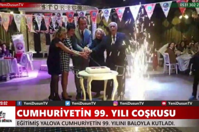 EĞİTİMİŞ YALOVA CUMHURİYETİMİZİN 99. YILINI CUMHURİYET BALOSUYLA KUTLADI