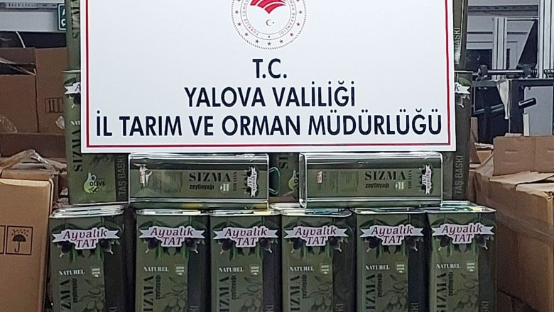 EKİM AYINDA 37 TON SAHTE ZEYTİNYAĞI YAKALANDI