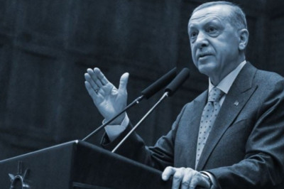 Erdoğan'dan kürsüde seçim için '14 Mayıs' dedi