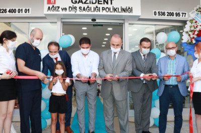GAZİDENT AĞIZ VE DİŞ SAĞLIĞI POLİKLİNİĞİ ALTINOVA ŞUBESİ AÇILDI