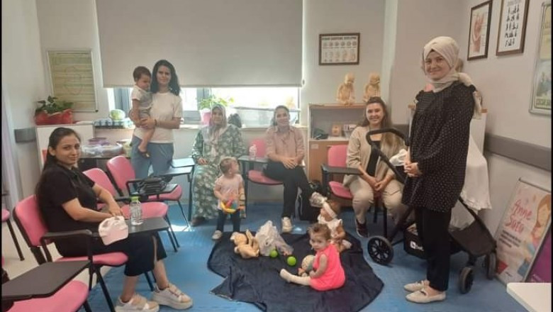 GEBE OKULUNDA EĞİTİMLER DEVAM EDİYOR