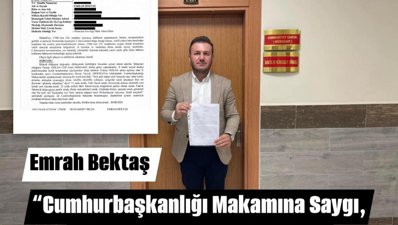 Genç İş İnsanı ; Emrah Bektaş’tan Tuncay Özkan’a Sert Tepki: