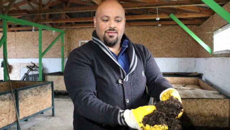 İthal Gübreye Rakip Olan Solucan Gübresi Çiftçinin Gözdesi Haline Geldi