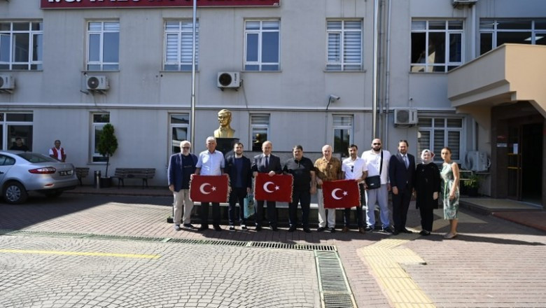 KAFKASYA'DAN YALOVA VALİSİNE ZİYARET