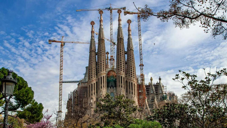 La Sagrada Familia'nın inşaatı 2026'da tamamlanacak