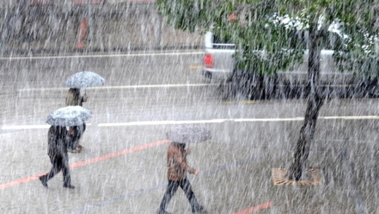 Marmara Bölgesi İçin Sağanak Yağış Uyarısı