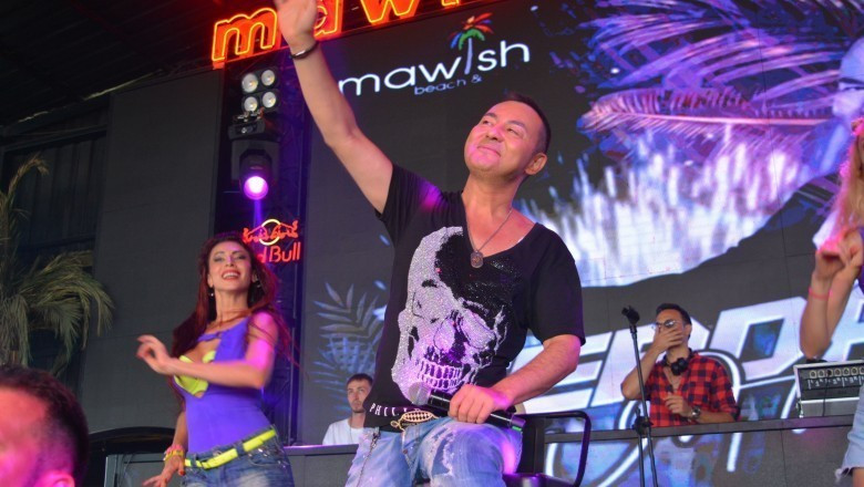 MAWİSH BEACH'TE SERDAR ORTAÇ RÜZGARI