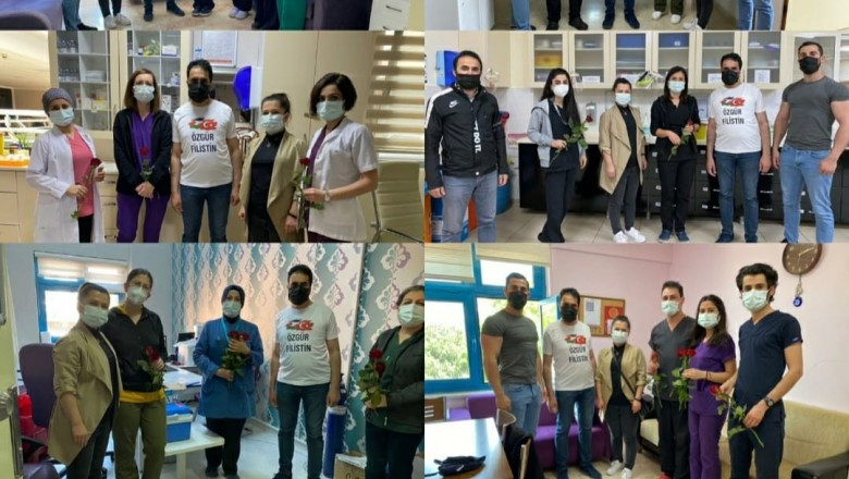 ÖZER HEMŞİRELER GÜNÜNÜ UNUTMADI