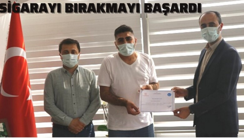 ÖZMEN ”BAŞARABİLİRSİN İLE” SİGARAYI BIRAKMAYI BAŞARDI