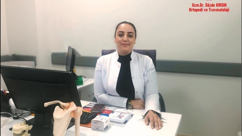 ORTOPEDİ DOKTORU MUAYENEYE BAŞLADI