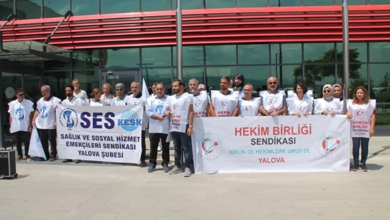 Sağlık Çalışanlarından İş Bırakma Eylemi