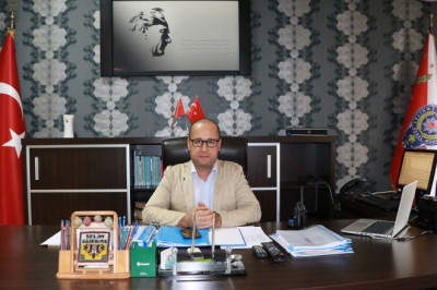 Selim Gürbaş Çiftlikköy Emniyet Müdürü oldu
