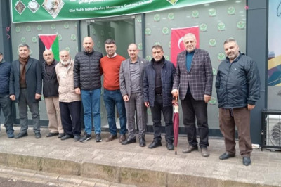 Siirt Vakfı Yalova Şubesi'nden Filistine 188 Bin TL Bağış